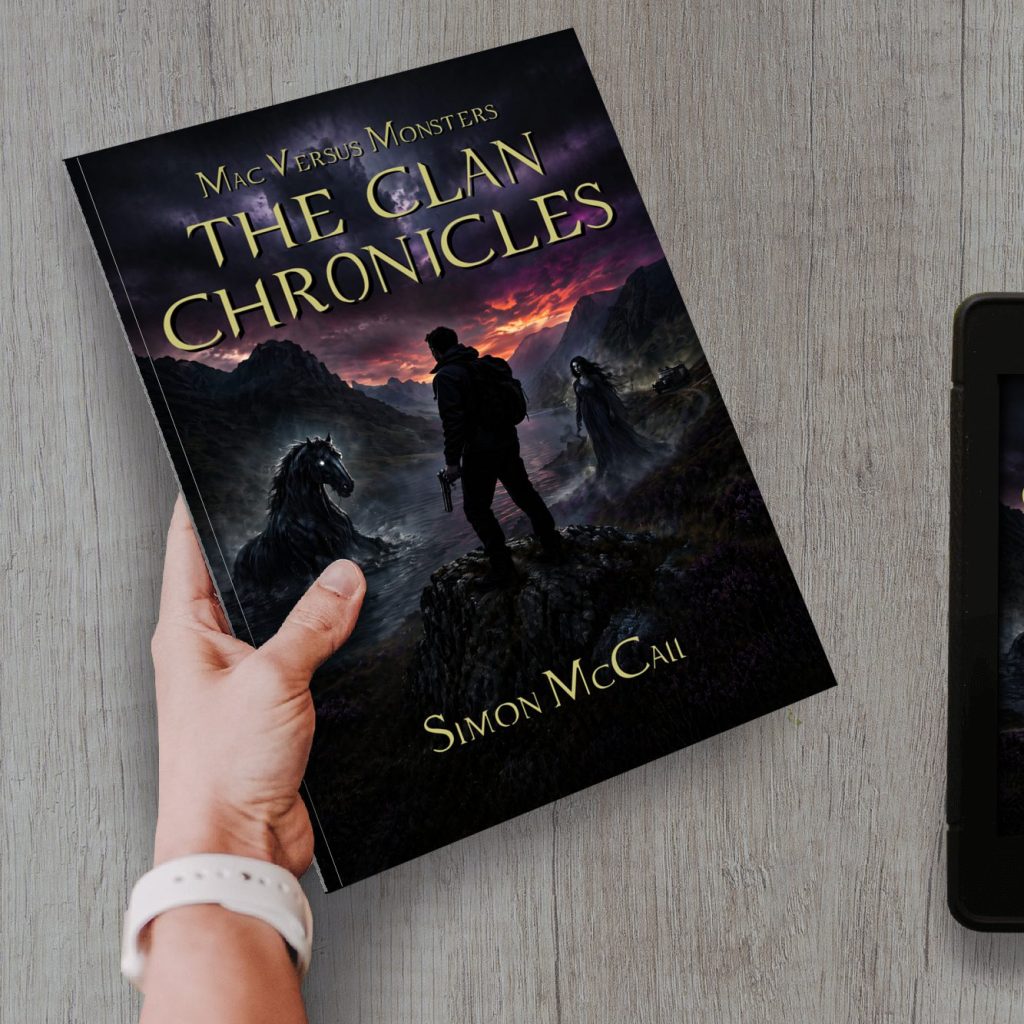paperback novel and e-book