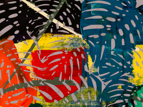 Multi-Colour-Abstract-Nature-Leaves-Print (1)